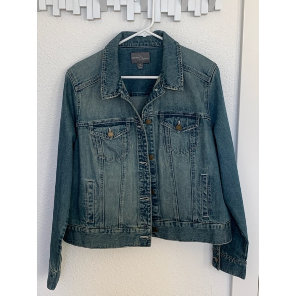 Market & Spruce Camila Boyfriend Denim Jacket